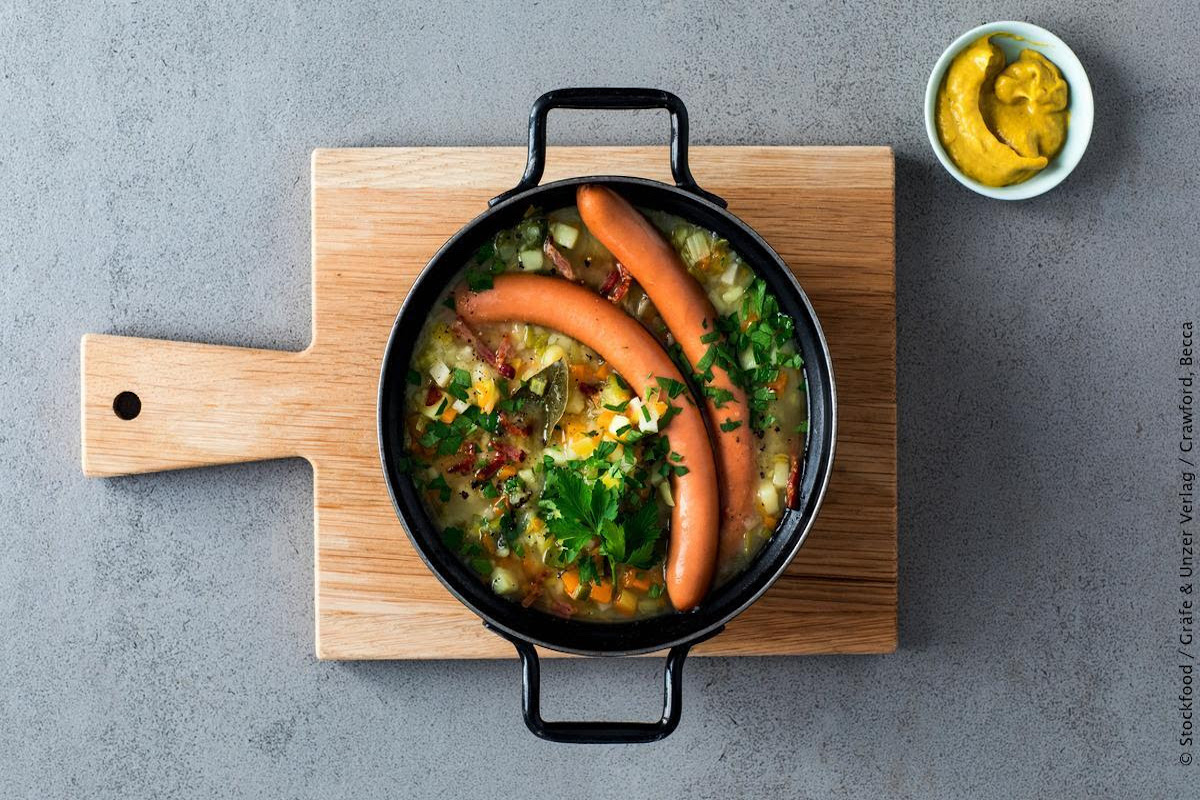 Receita: Berliner Kartoffelsuppe